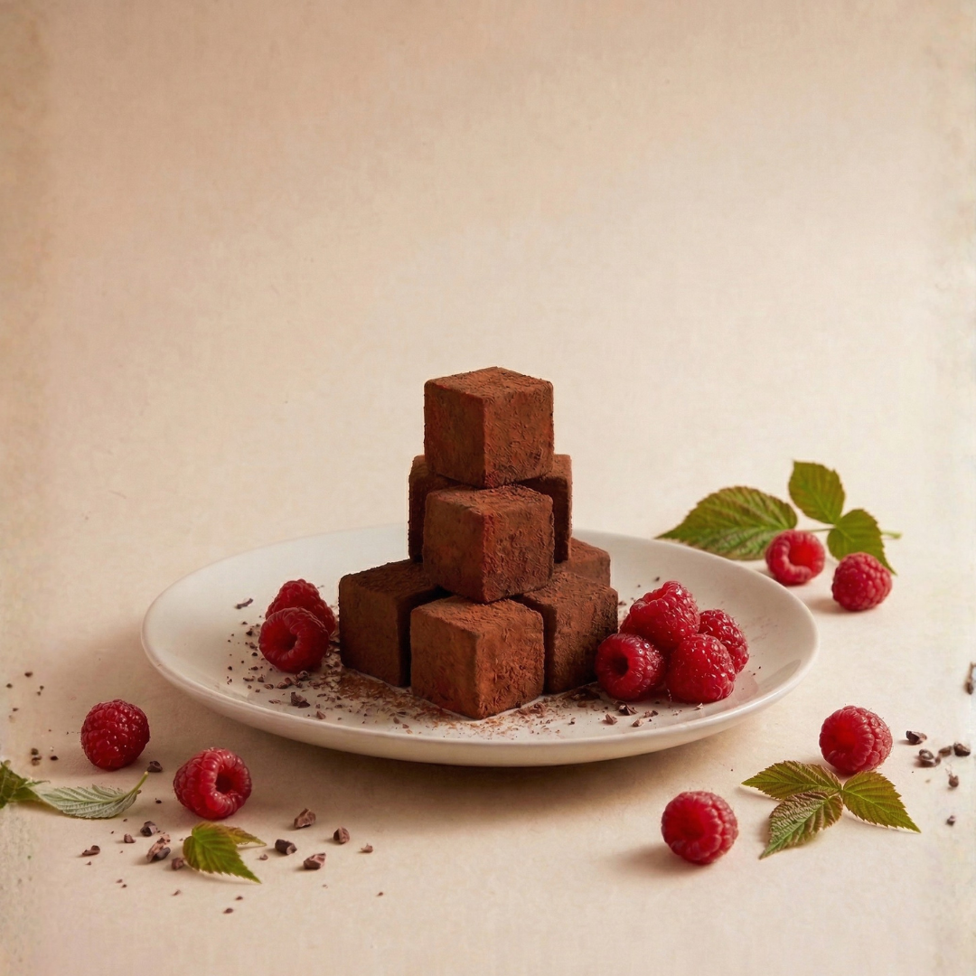 Raspberry milk nama chocolate, handmade small batch, Hong Kong cold chain delivery 主圖