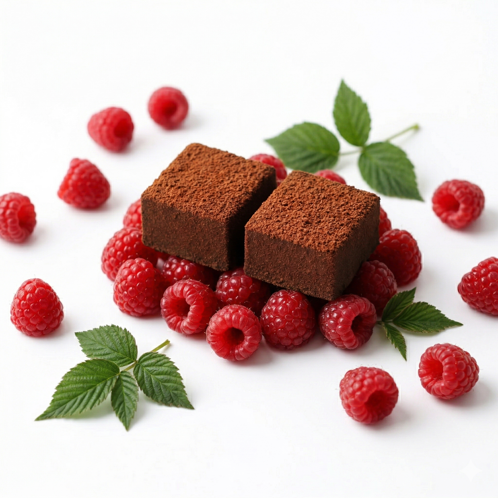 Raspberry Milk Ganache